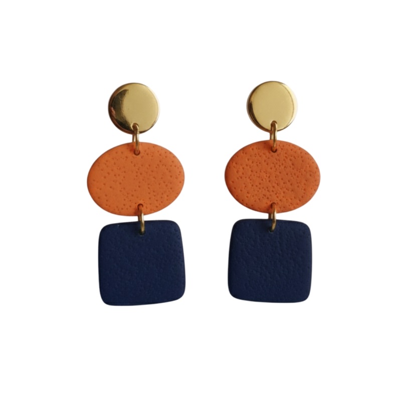 Sweet Tree Ann, handcrafted polymer clay earrings