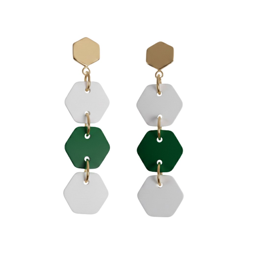 Sweet Tree Coco, handcrafted polymer clay earrings