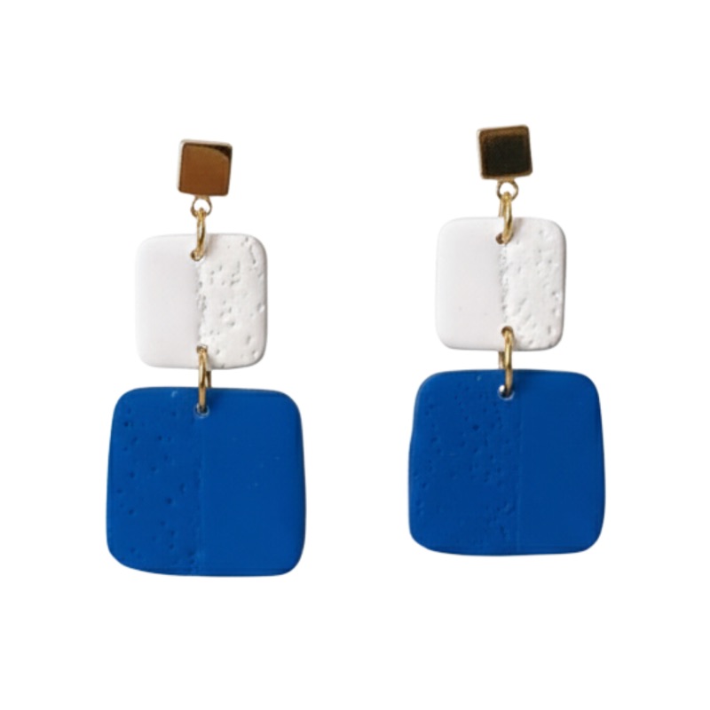 Sweet Tree Leah, handcrafted polymer clay earrings