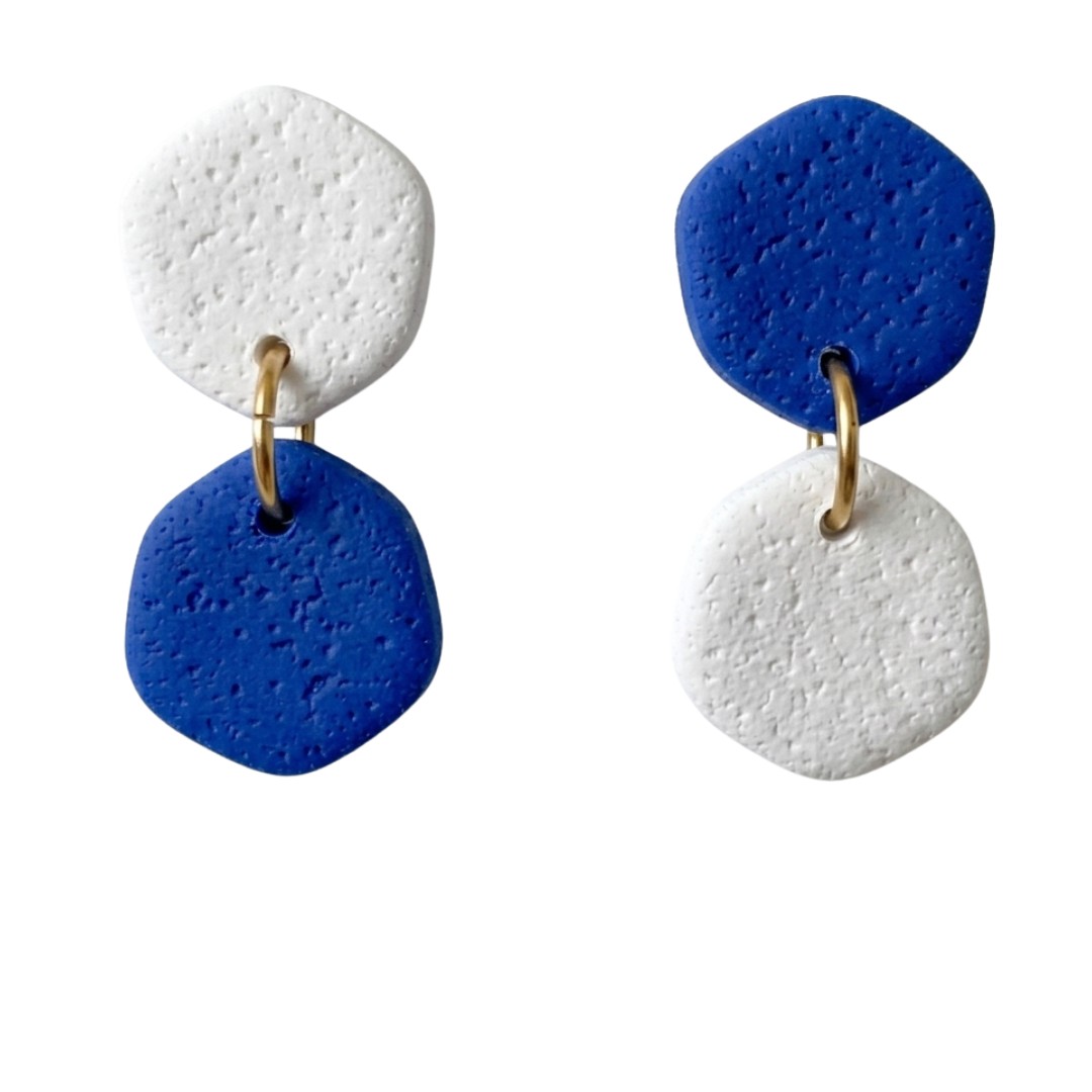 Sweet Tree Laine, handcrafted polymer clay earrings