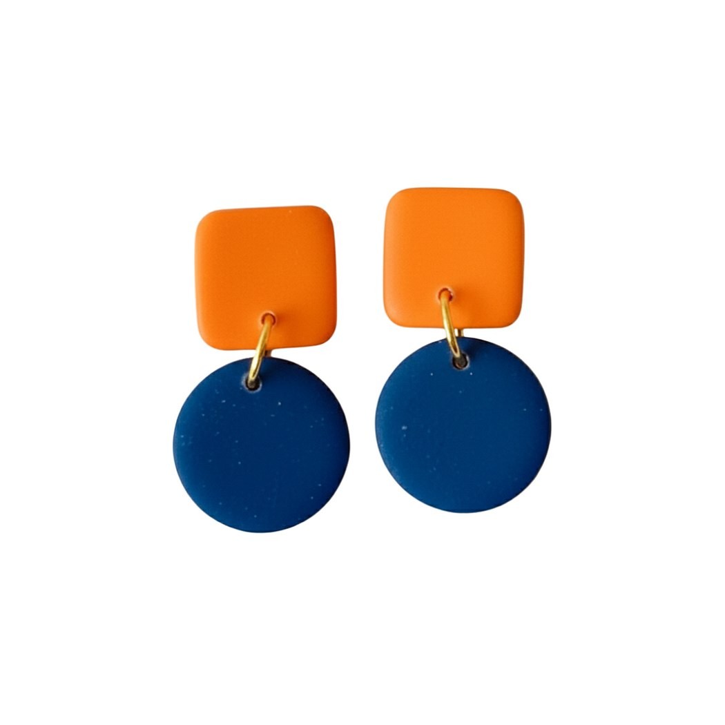 Sweet Tree Emelyn, handcrafted polymer clay earrings