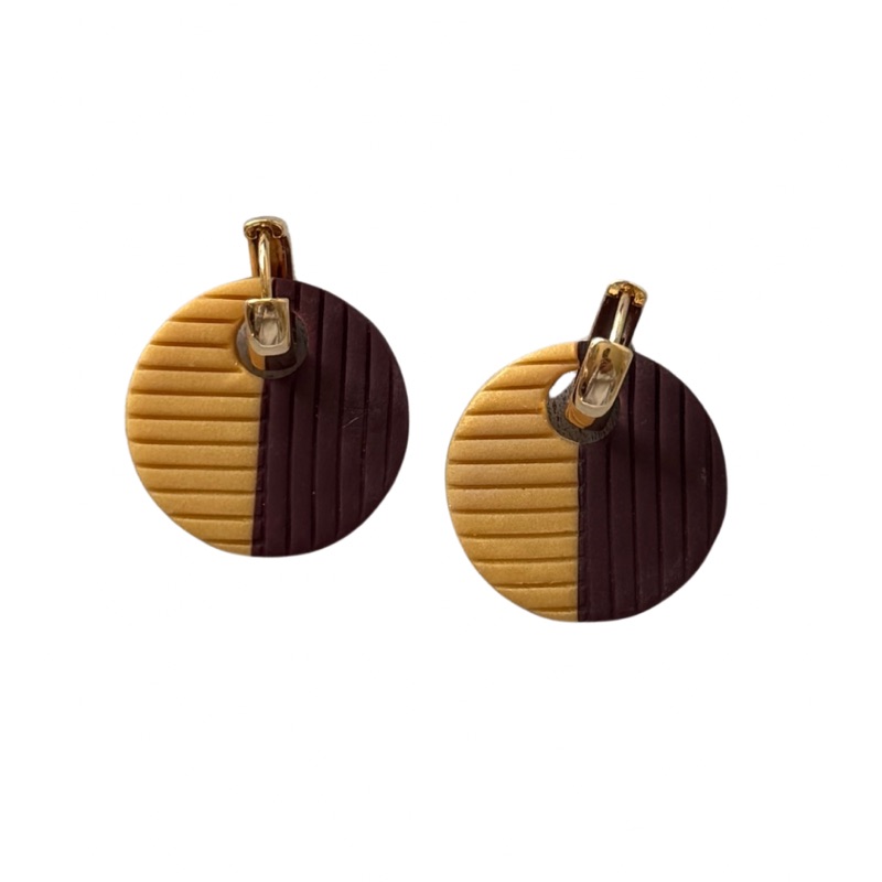 Sweet Tree Odette, handcrafted polymer clay earrings