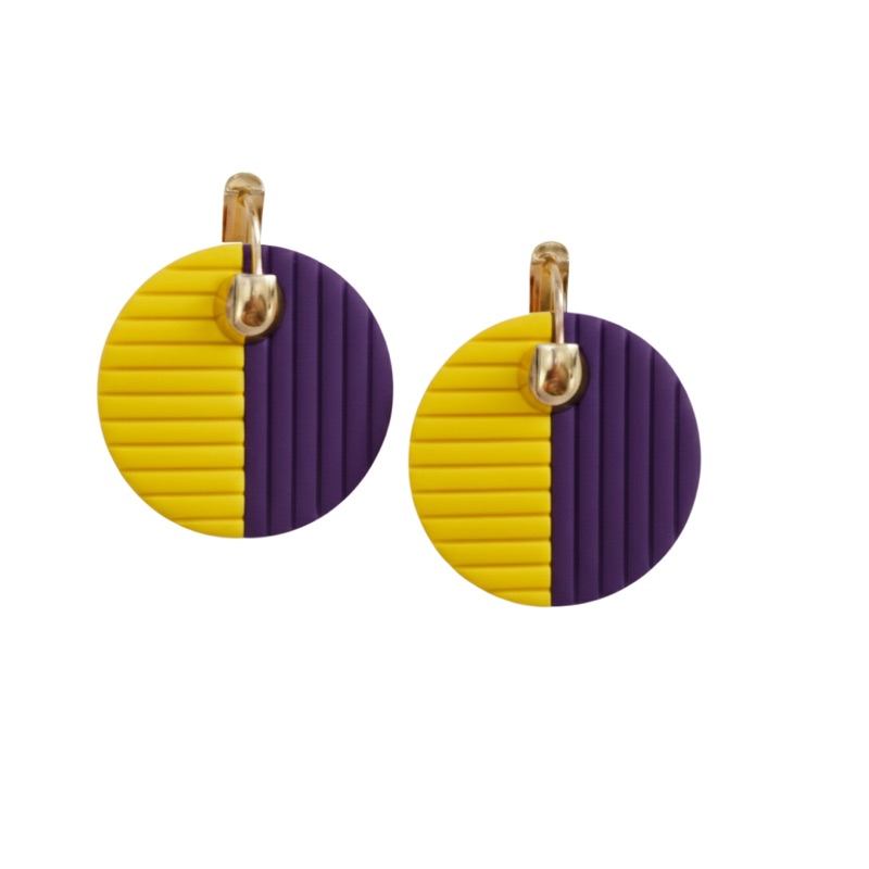 Sweet Tree Odette, handcrafted polymer clay earrings