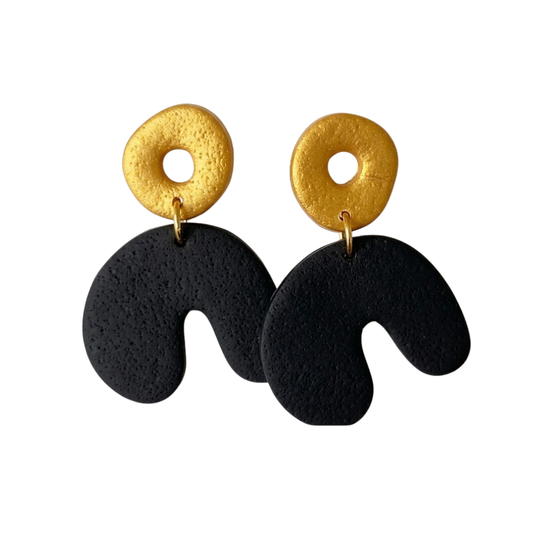 Sweet Tree Cadee, handcrafted polymer clay earrings
