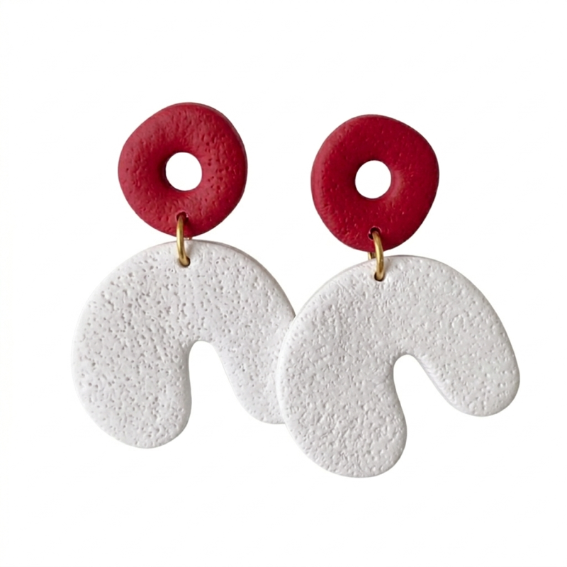 Cardinal Red and White