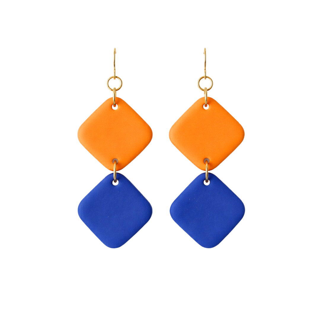 Sweet Tree Ellison, handcrafted polymer clay earrings