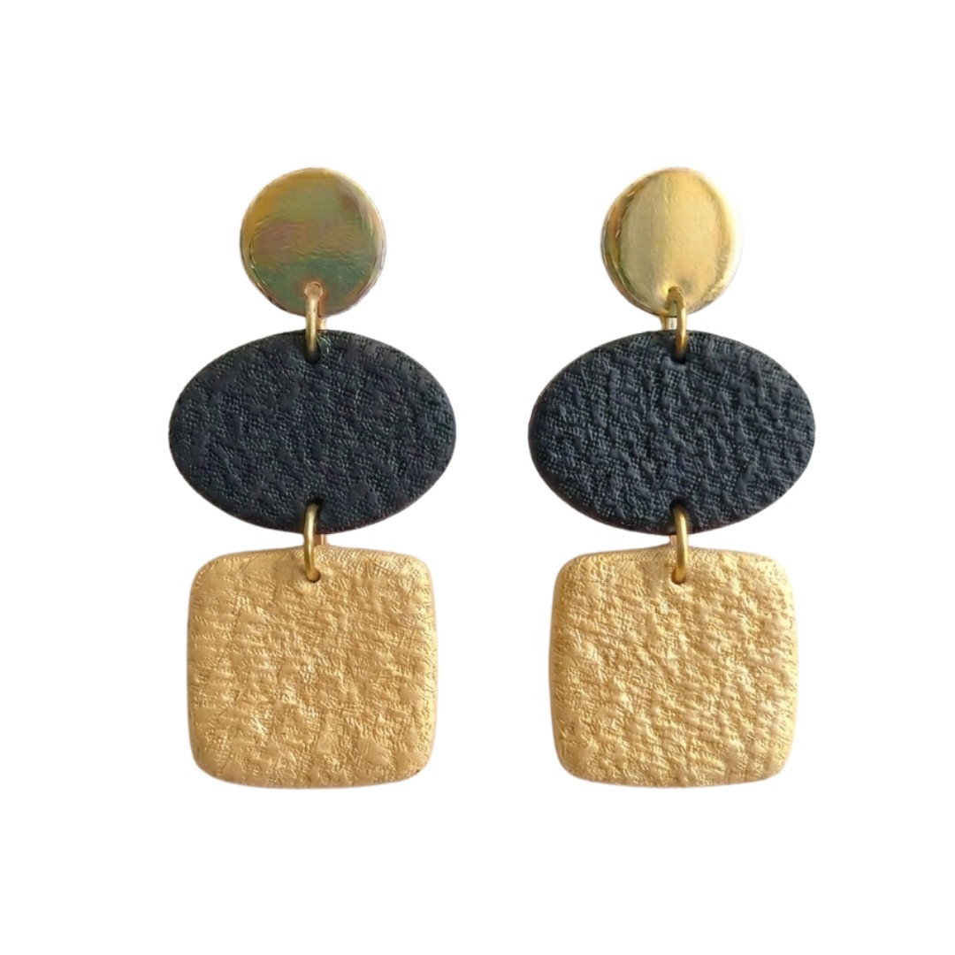Sweet Tree Ann, handcrafted polymer clay earrings