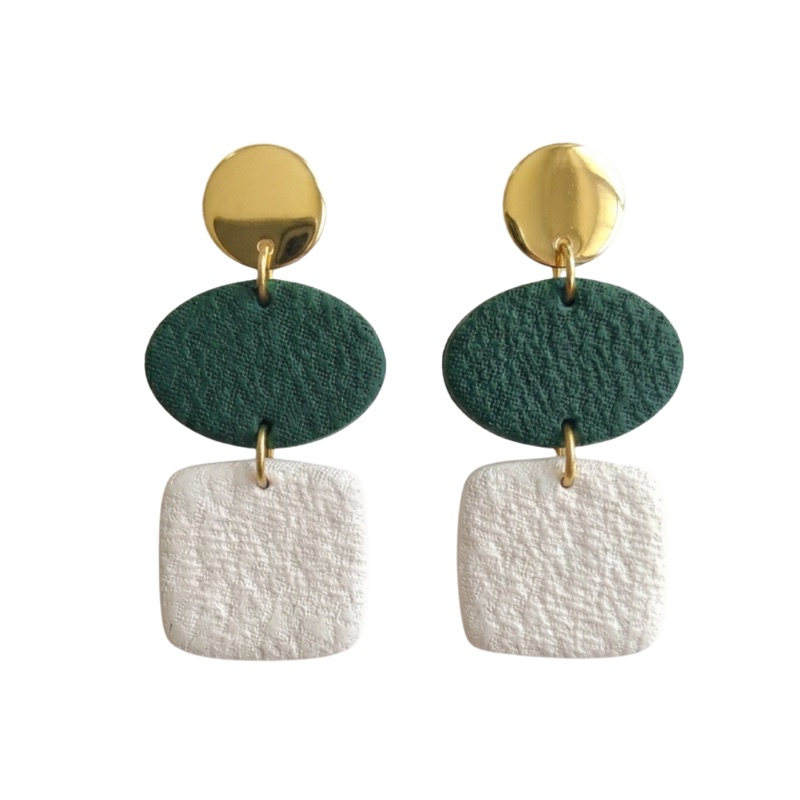 Sweet Tree Ann, handcrafted polymer clay earrings