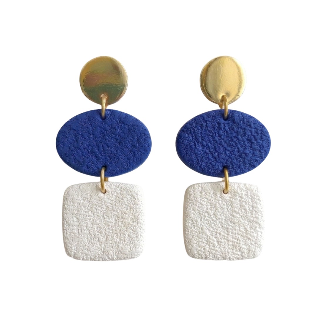 Sweet Tree Ann, handcrafted polymer clay earrings