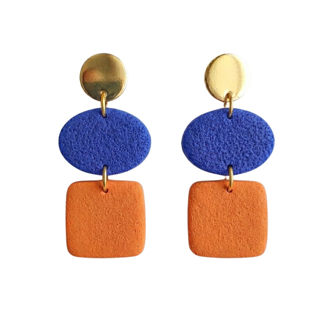 Sweet Tree Ann, handcrafted polymer clay earrings