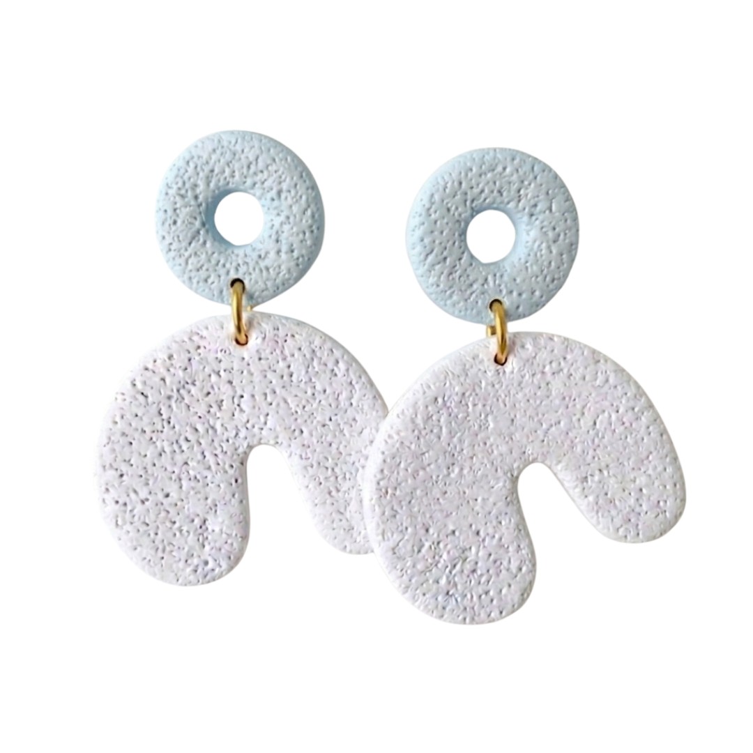 Sweet Tree Cadee, handcrafted polymer clay earrings