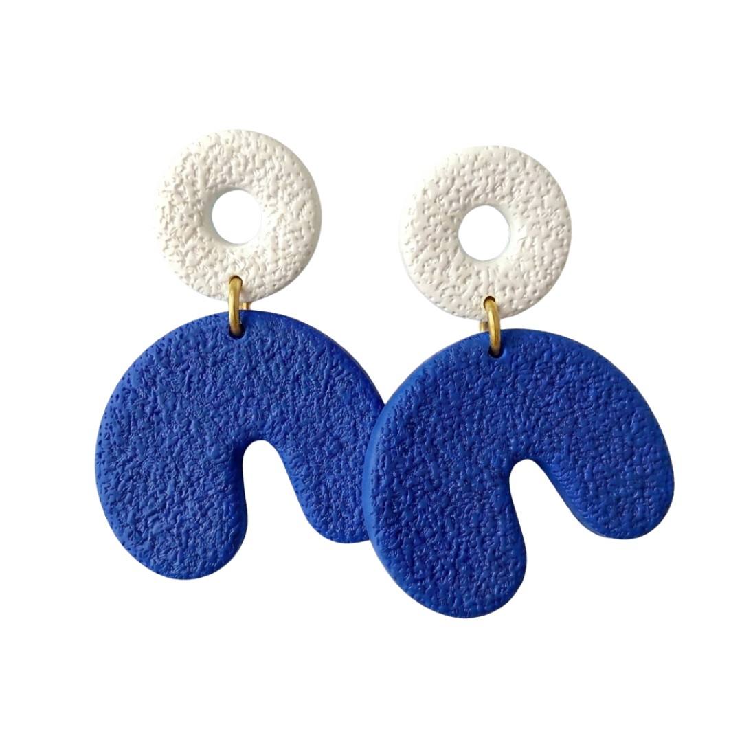 Sweet Tree Cadee, handcrafted polymer clay earrings