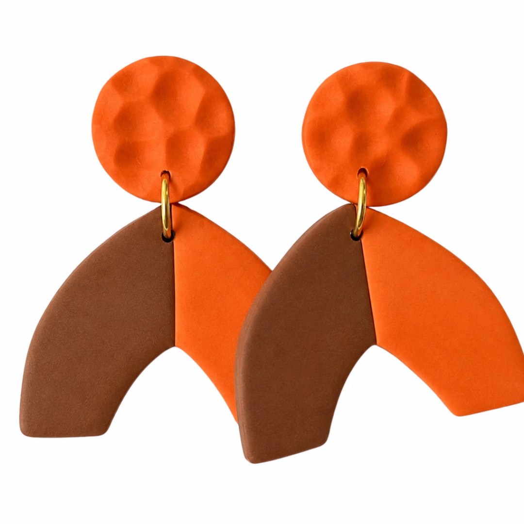 Orange and Brown