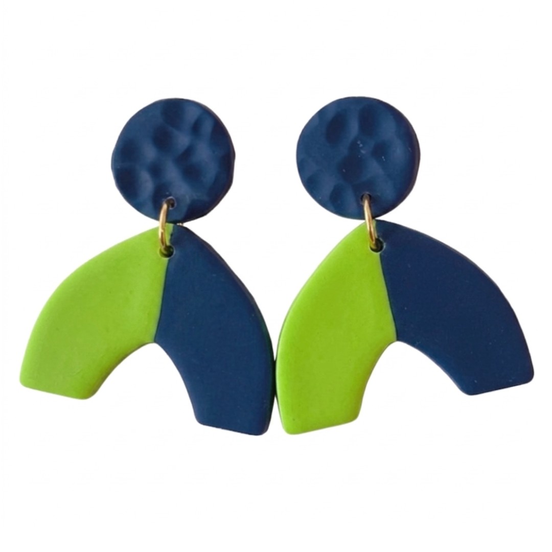 Sweet Tree Addyson, handcrafted polymer clay earrings