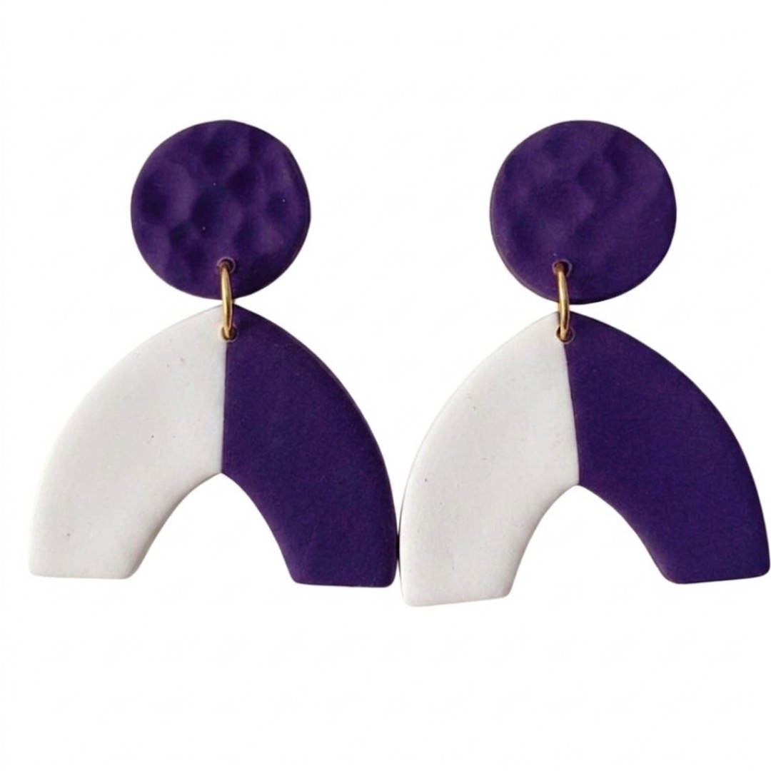 Sweet Tree Addyson, handcrafted polymer clay earrings