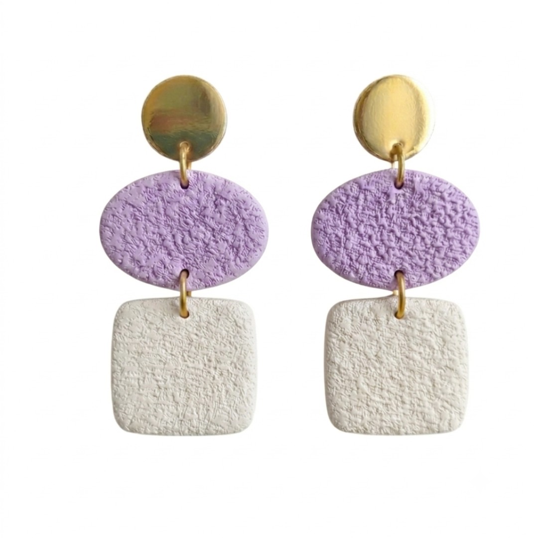 Sweet Tree Ann, handcrafted polymer clay earrings