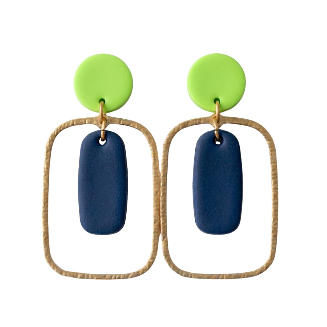 Sweet Tree Blake, handcrafted polymer clay earrings