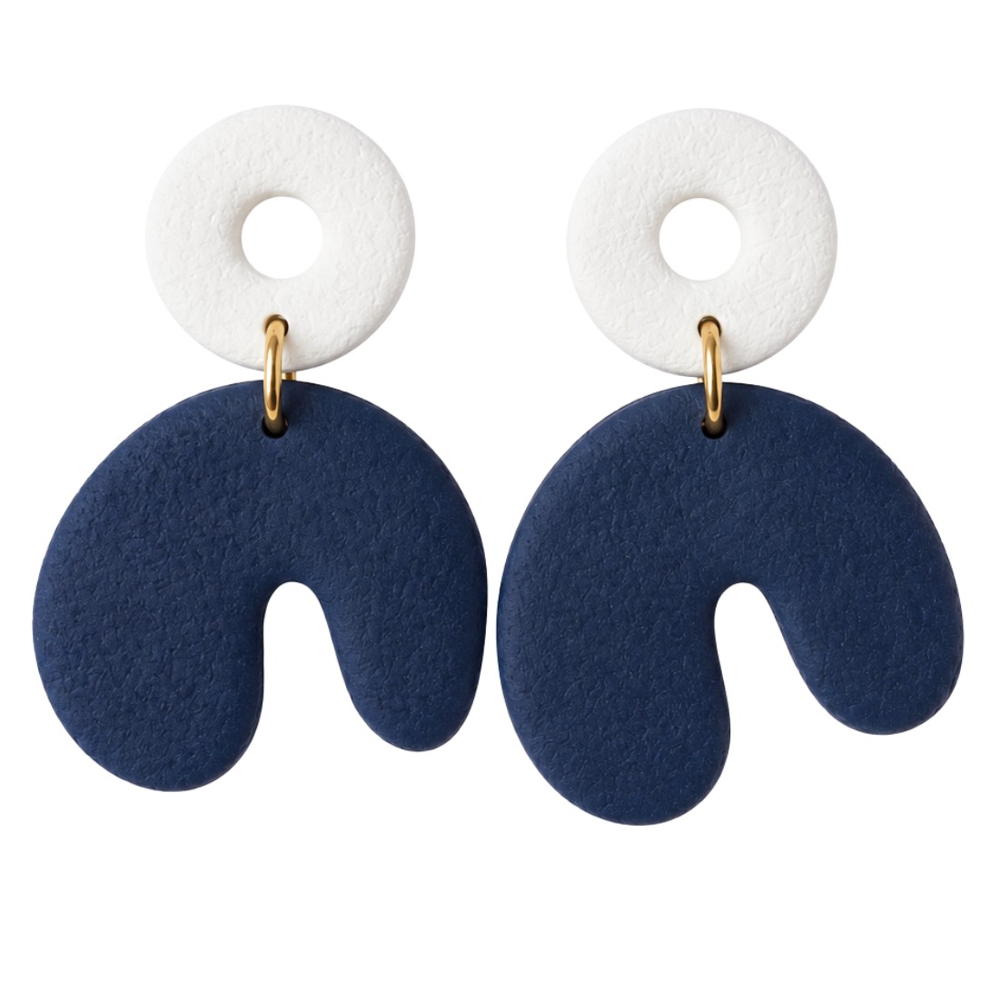 Sweet Tree Cadee, handcrafted polymer clay earrings