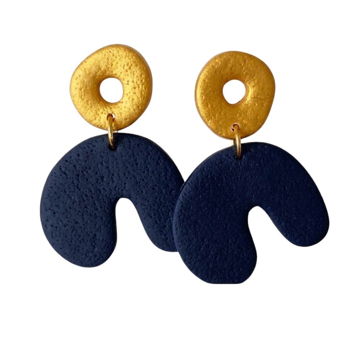 Sweet Tree Cadee, handcrafted polymer clay earrings