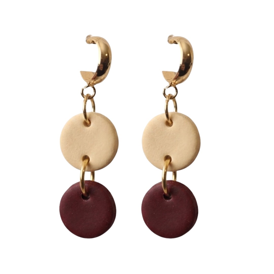 Ivory and Garnet