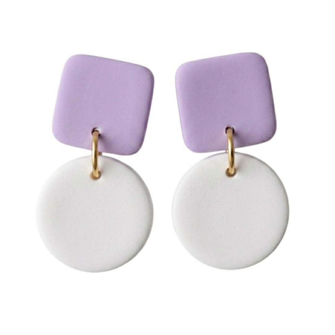 Sweet Tree Emelyn, handcrafted polymer clay earrings