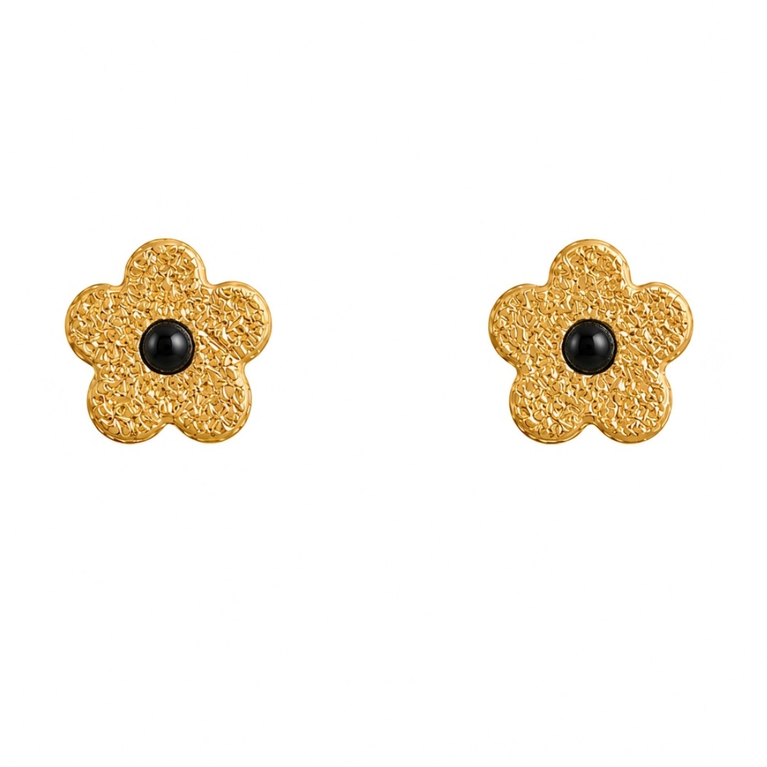 Sweet Tree Flower Stud, handcrafted polymer clay earrings