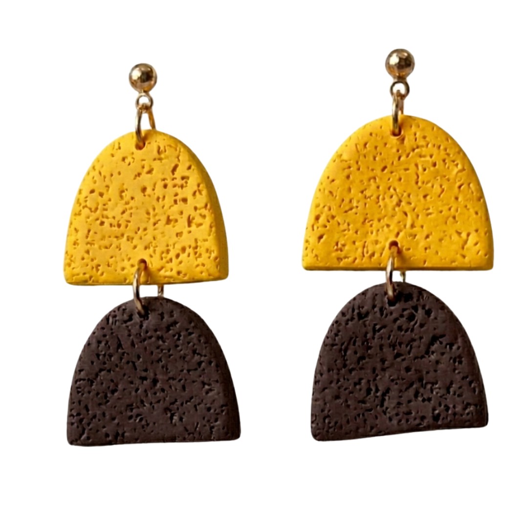 Brown and Yellow