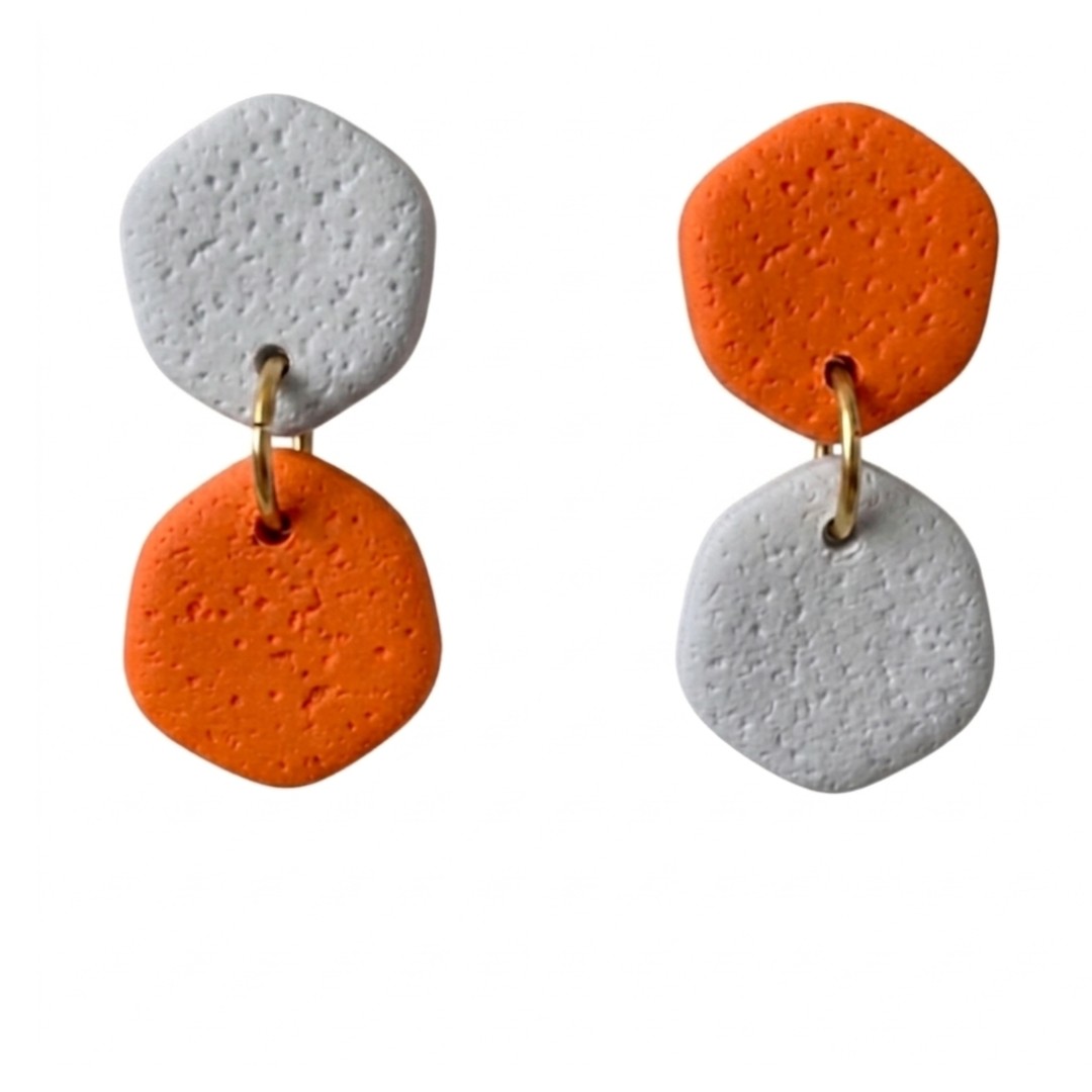 Sweet Tree Laine, handcrafted polymer clay earrings
