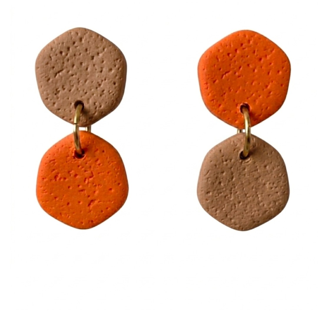 Sweet Tree Laine, handcrafted polymer clay earrings