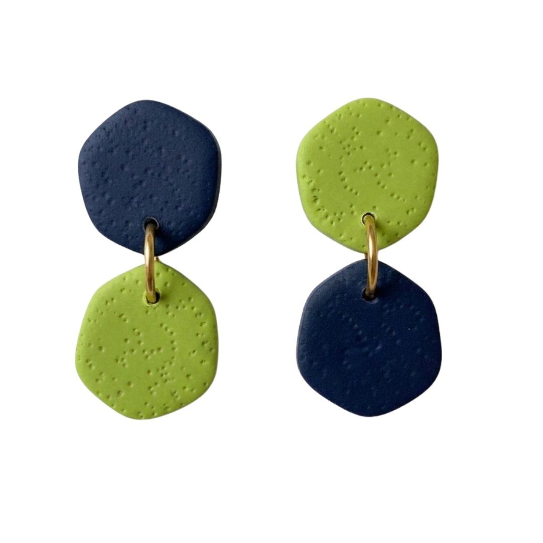 Sweet Tree Laine, handcrafted polymer clay earrings