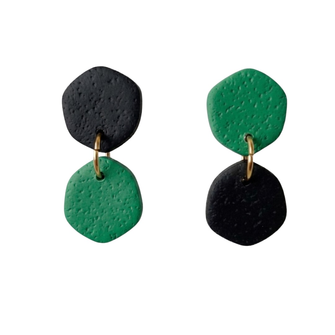 Sweet Tree Laine, handcrafted polymer clay earrings