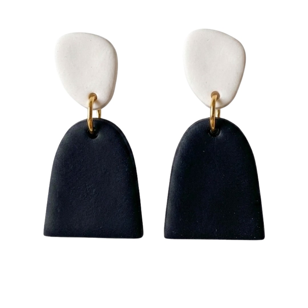 Sweet Tree Mica, handcrafted polymer clay earrings