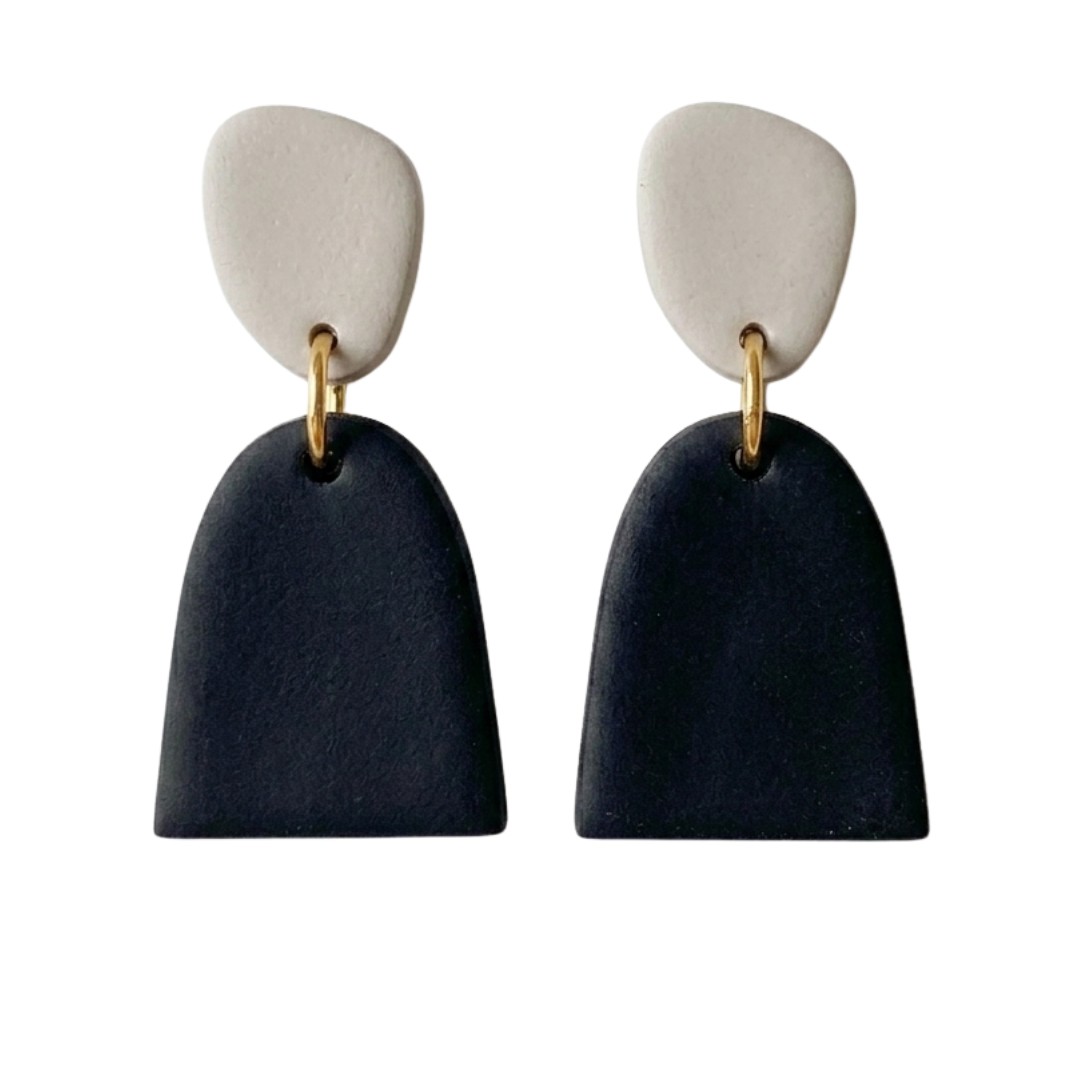 Sweet Tree Mica, handcrafted polymer clay earrings