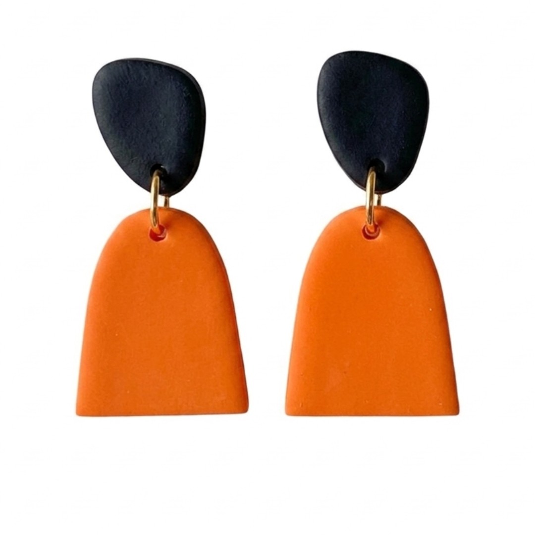 Sweet Tree Mica, handcrafted polymer clay earrings