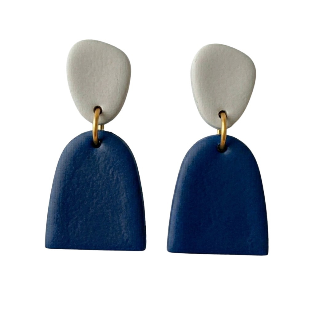Sweet Tree Mica, handcrafted polymer clay earrings