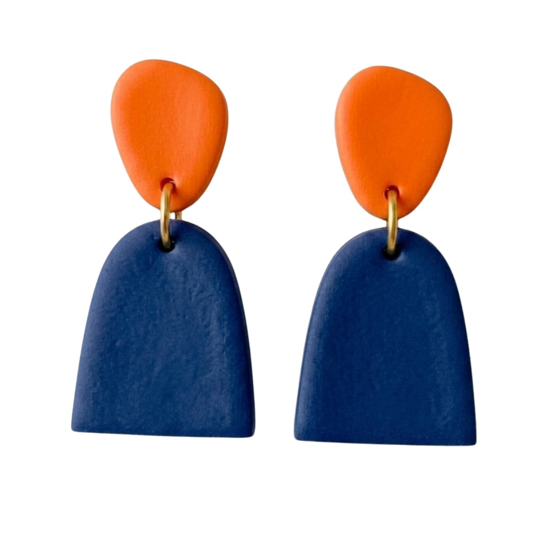 Sweet Tree Mica, handcrafted polymer clay earrings