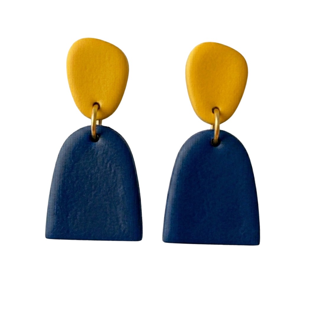 Sweet Tree Mica, handcrafted polymer clay earrings