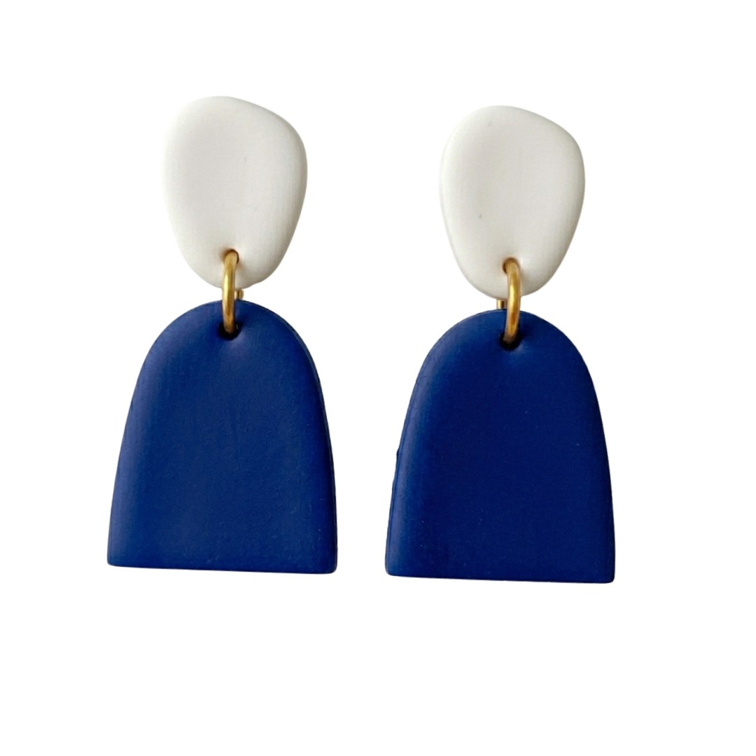Sweet Tree Mica, handcrafted polymer clay earrings