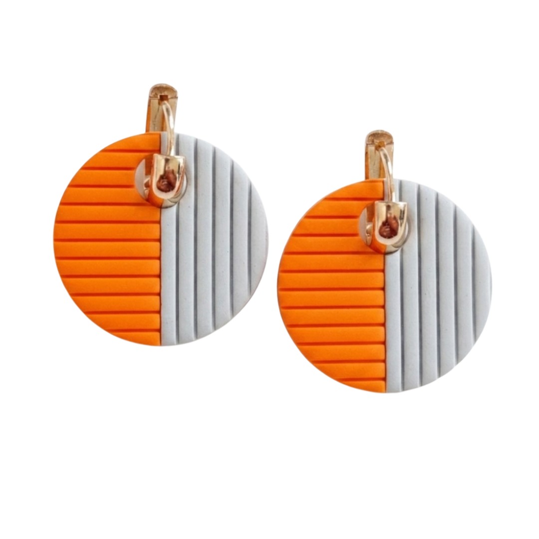 Sweet Tree Odette, handcrafted polymer clay earrings