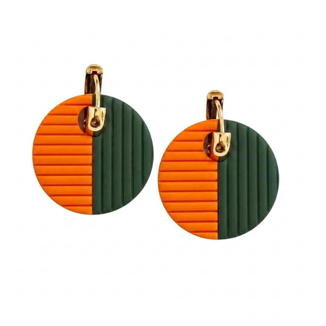 Sweet Tree Odette, handcrafted polymer clay earrings