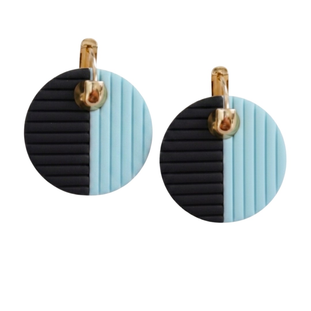 Sweet Tree Odette, handcrafted polymer clay earrings