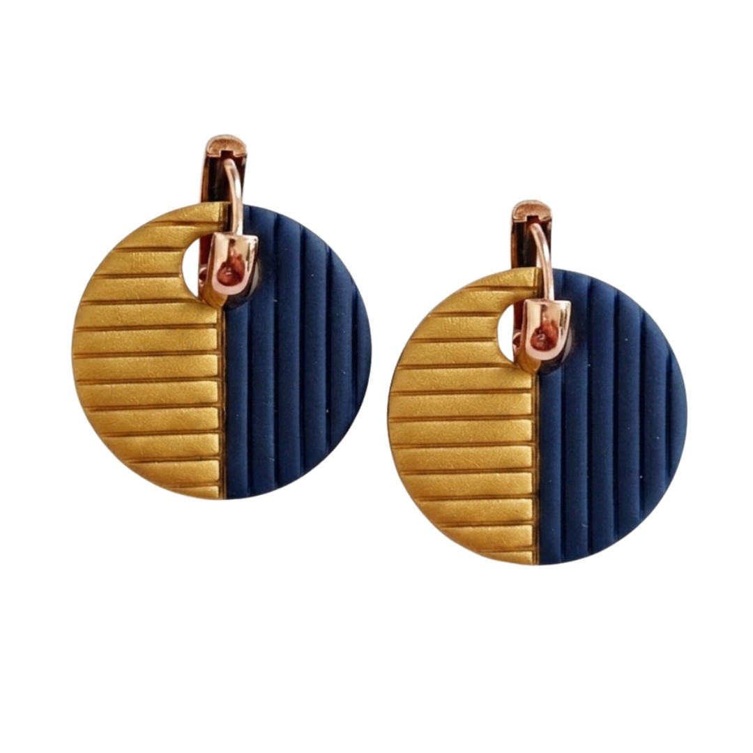 Sweet Tree Odette, handcrafted polymer clay earrings