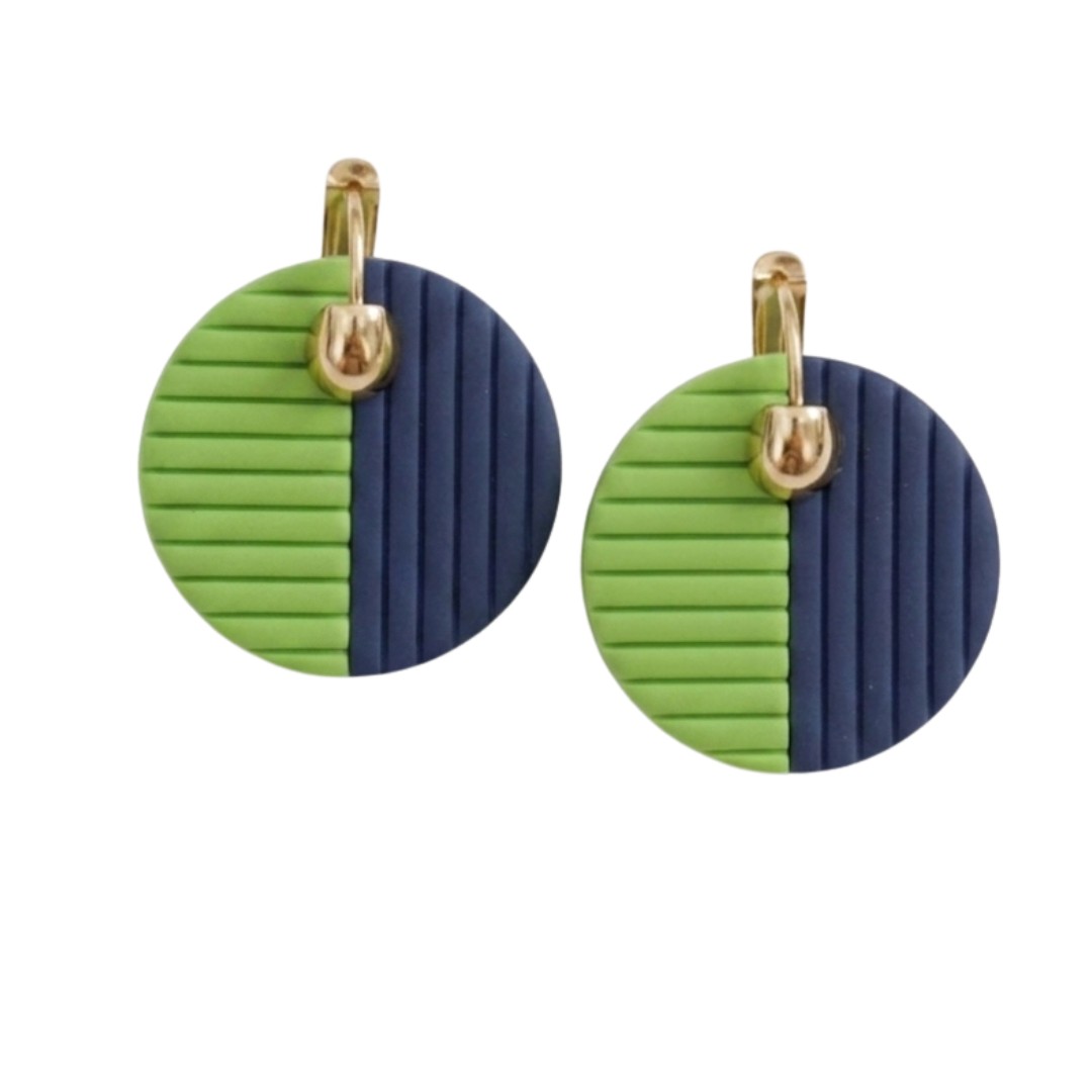 Sweet Tree Odette, handcrafted polymer clay earrings