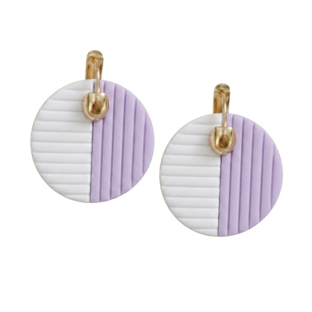 Sweet Tree Odette, handcrafted polymer clay earrings