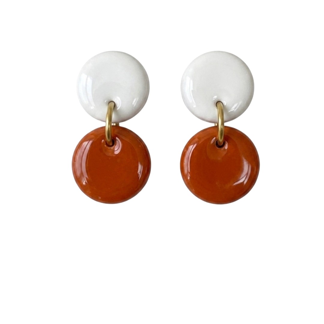Sweet Tree Paiyton, handcrafted polymer clay earrings