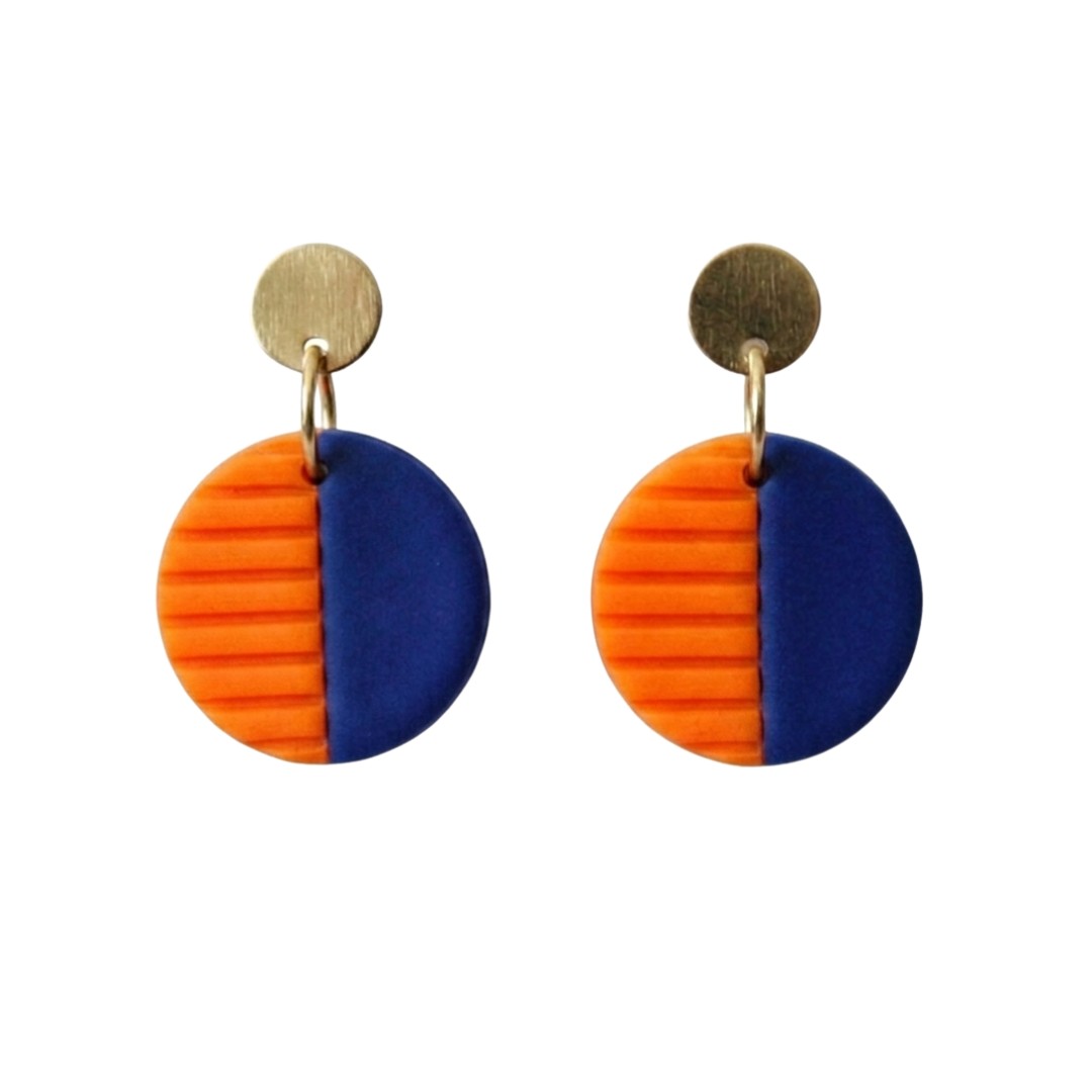 Sweet Tree Phoebe, handcrafted polymer clay earrings