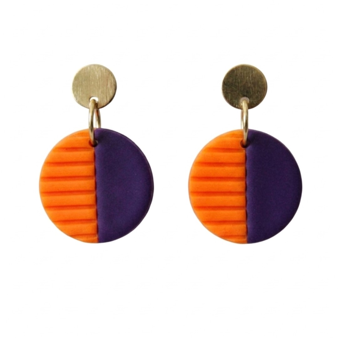 Sweet Tree Phoebe, handcrafted polymer clay earrings