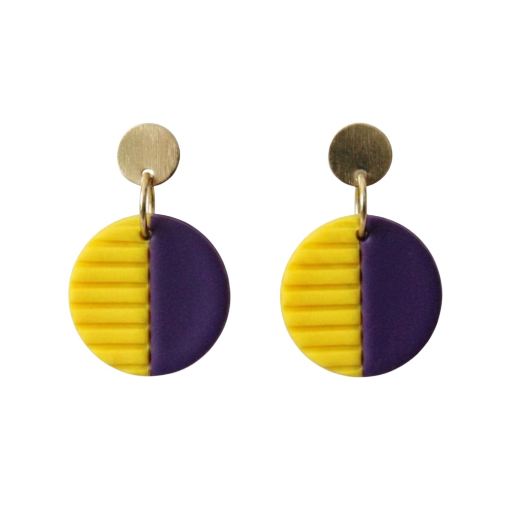 Sweet Tree Phoebe, handcrafted polymer clay earrings