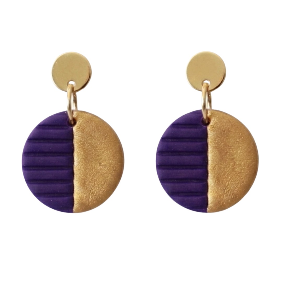 Sweet Tree Phoebe, handcrafted polymer clay earrings