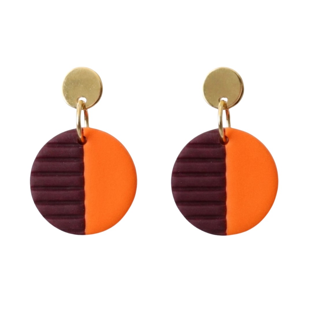 Sweet Tree Phoebe, handcrafted polymer clay earrings
